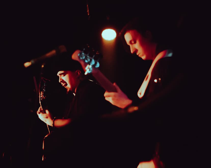 Band performing at a Champions of Hope show
